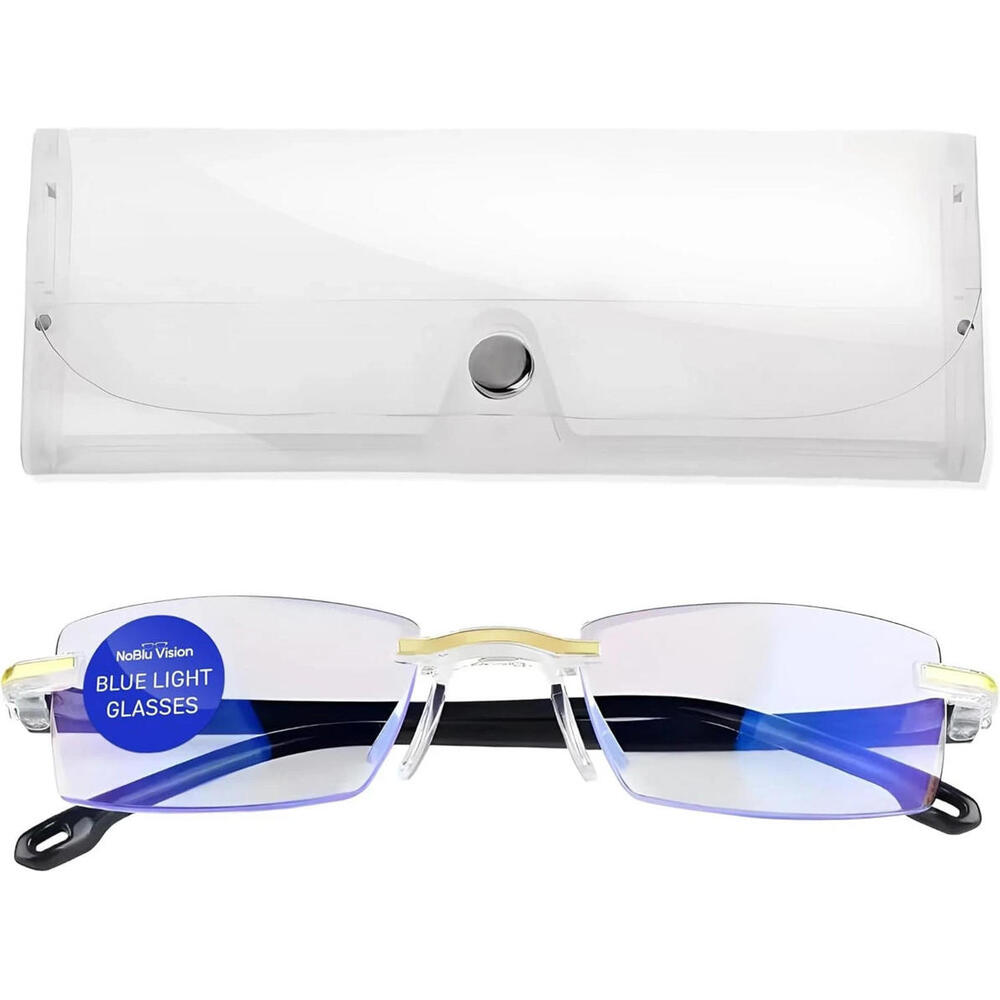 Noblu Vision Bluelight Glasses for Men & Women Glasses, No Blue Light Glasses